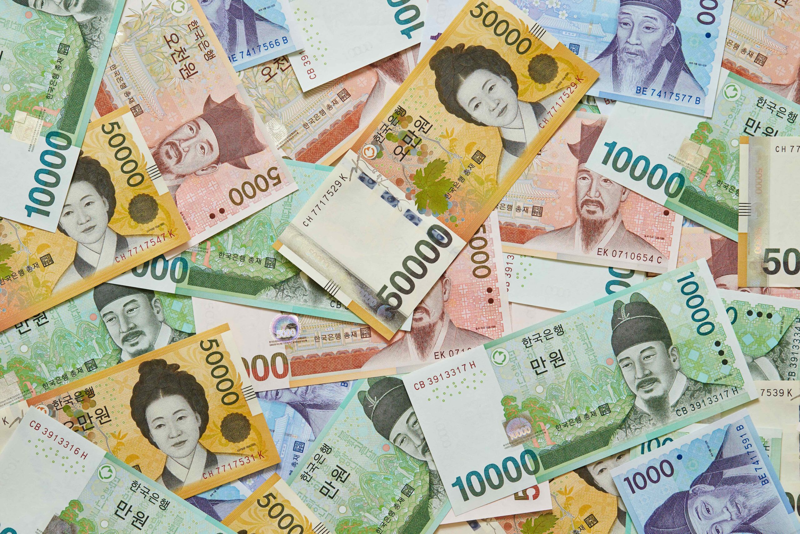 деньги в южной корее