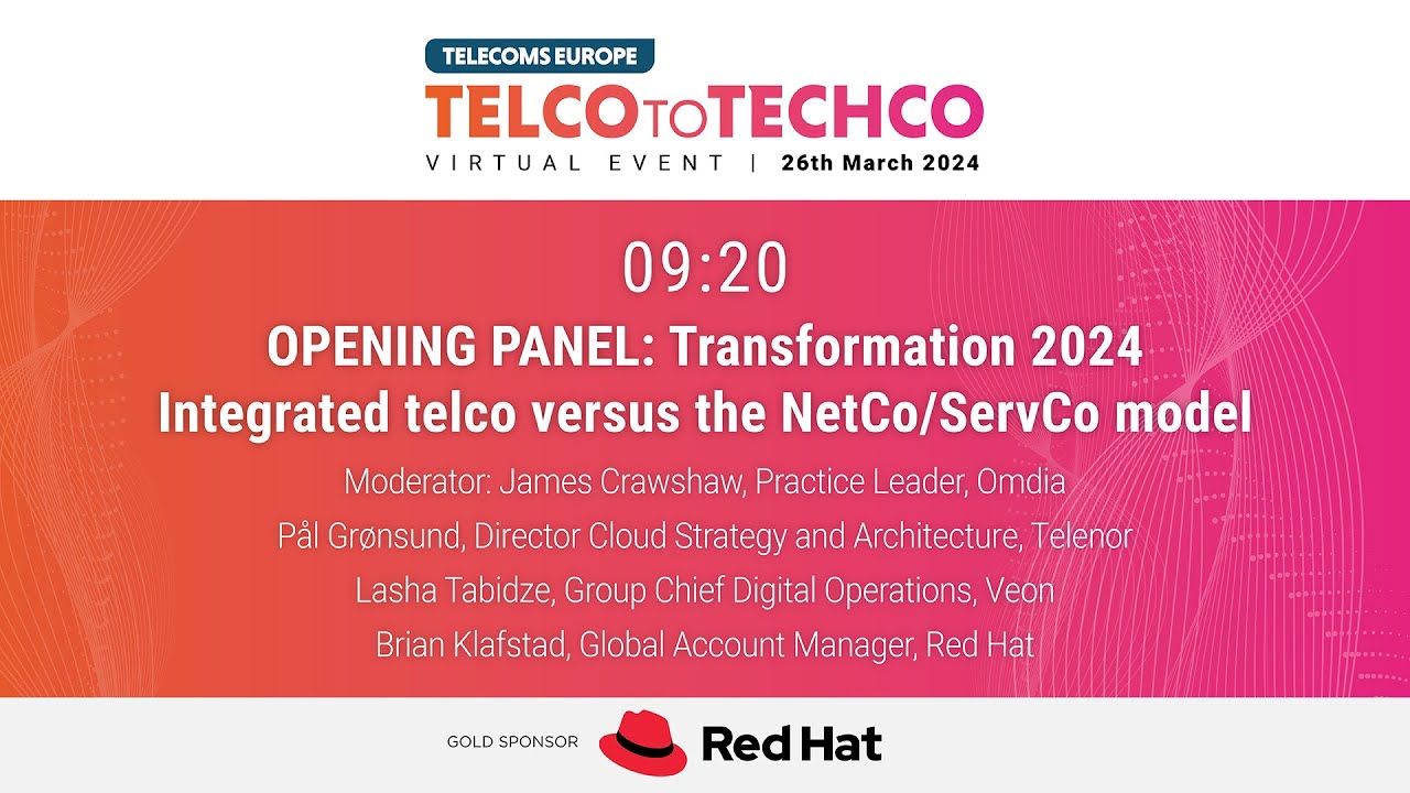 Telco to Techco 2024 | Transformation 2024 – Integrated telco vs the ...