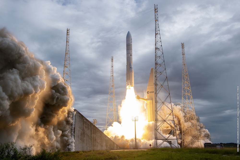 Successful Ariane Launch Signals Europes Return Mobile Europe